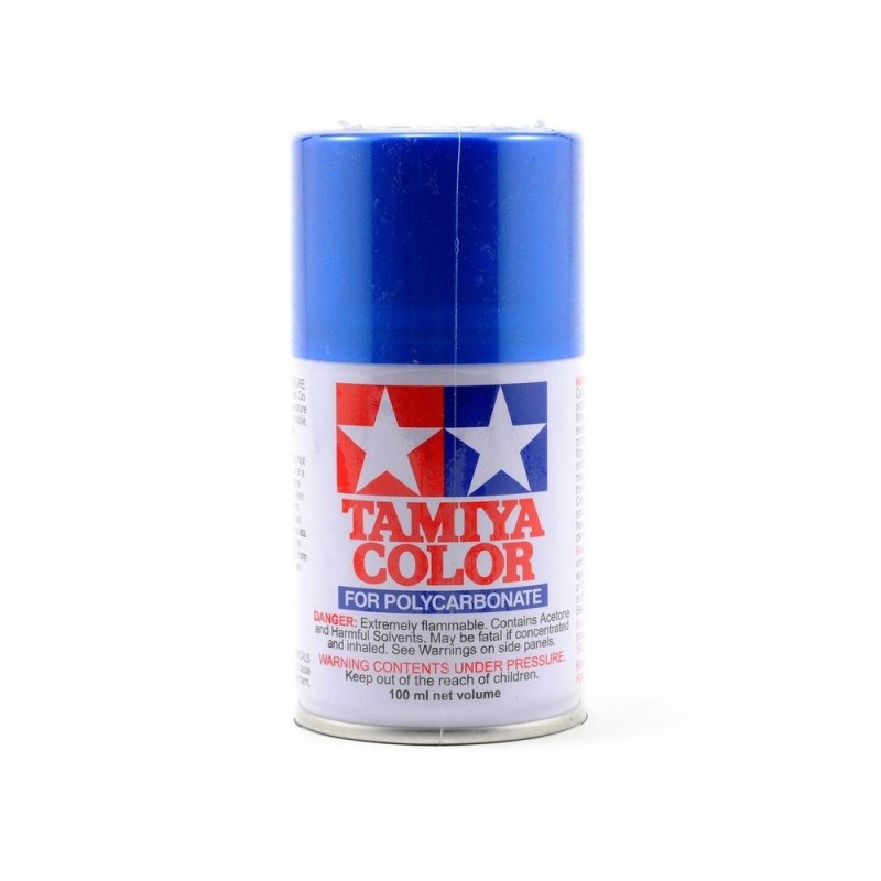 Peinture aérosol 100ml pour LEXAN Tamiya PS16 bleu métal