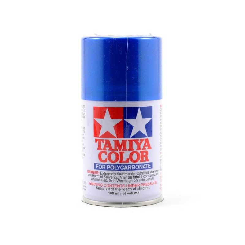 Pintura en aerosol 100ml para LEXAN Tamiya PS16 azul metálico