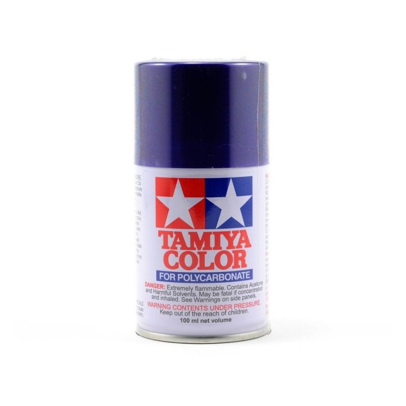 Peinture aérosol 100ml pour LEXAN Tamiya PS18 violet métal