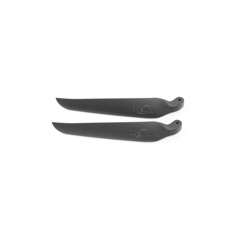 Schwarze Blätter des Faltpropellers 11x7' Funray / Lentus