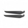 Black folding propeller blades 11x7' Funray / Lentus