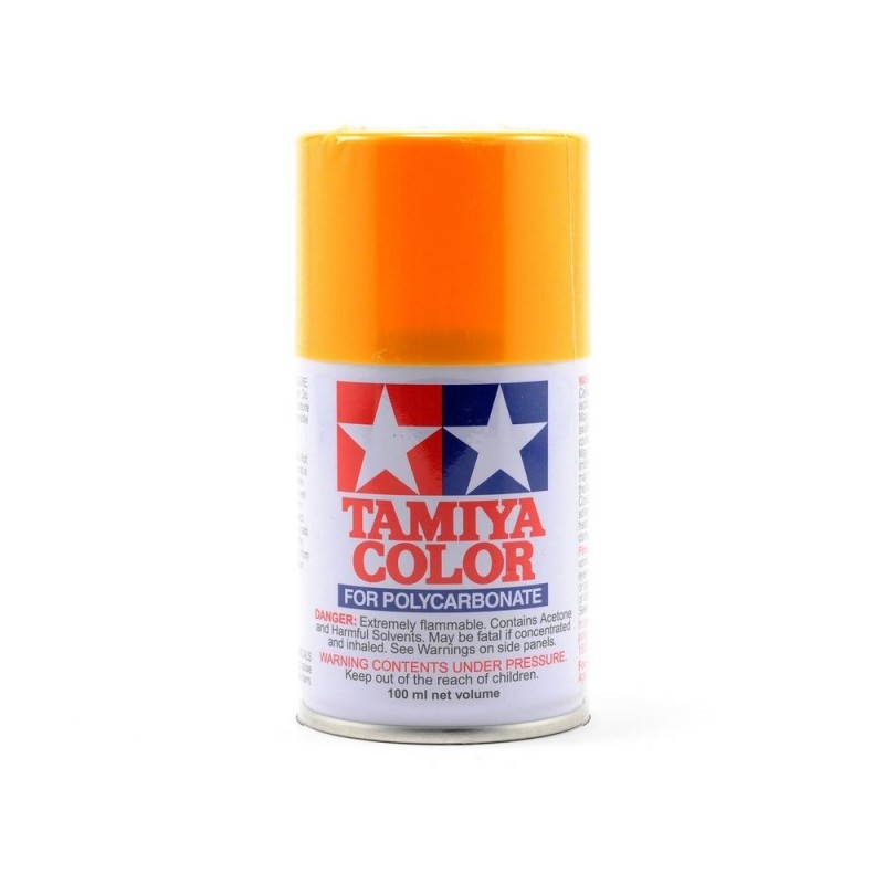 Peinture aérosol 100ml pour LEXAN Tamiya PS19 jaune camel