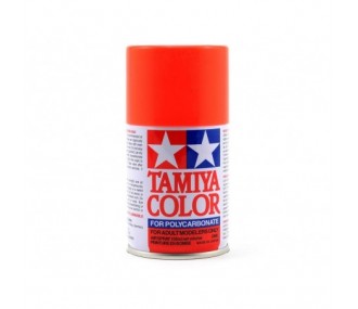 Aerosol paint 100ml for LEXAN Tamiya PS20 red fluo