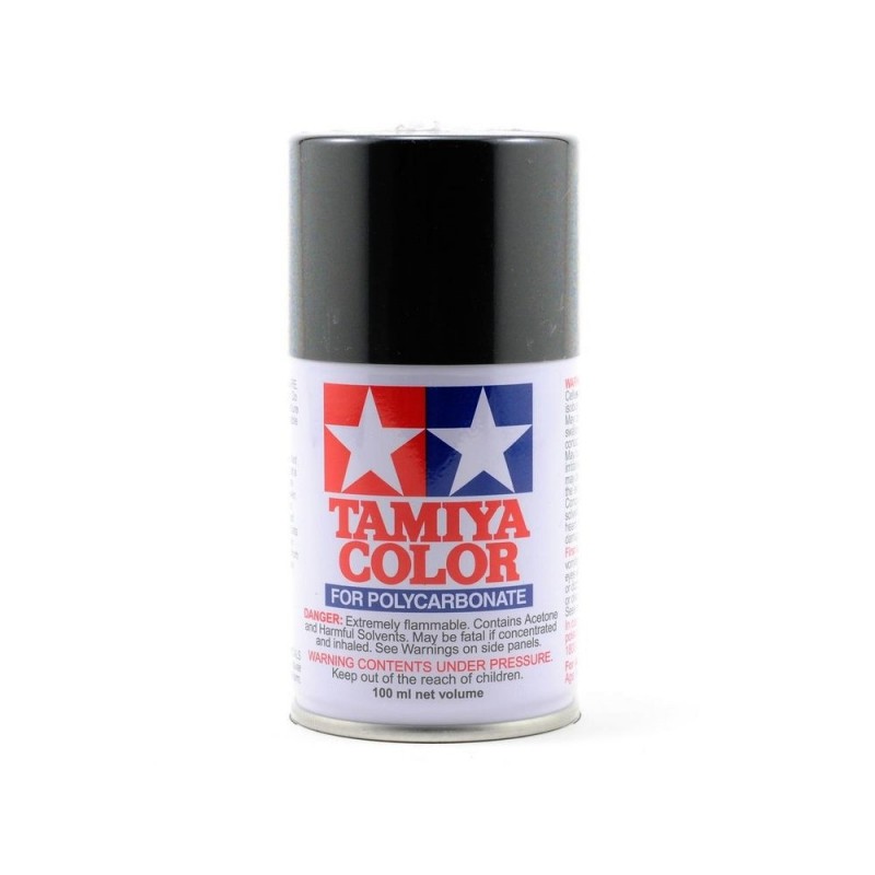 Peinture aérosol 100ml pour LEXAN Tamiya PS23 Gris métallisé