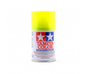 Peinture aérosol 100ml pour LEXAN Tamiya PS27 jaune fluo