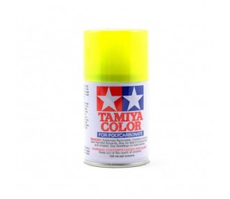 Pintura en aerosol 100ml para LEXAN Tamiya PS27 amarillo fluorescente