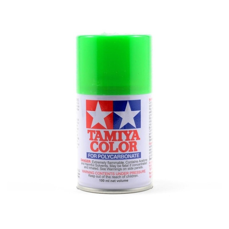 Peinture aérosol 100ml pour LEXAN Tamiya PS28 vert fluo