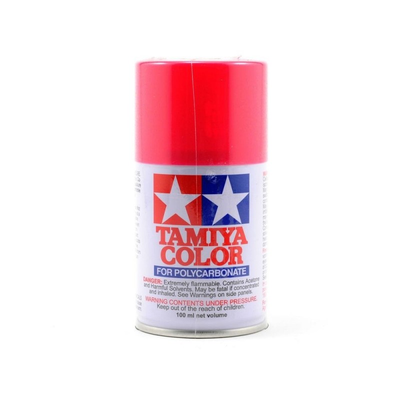 Aerosol paint 100ml for LEXAN Tamiya PS33 cherry red