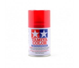 Aerosol paint 100ml for LEXAN Tamiya PS37 translucent red