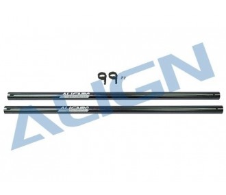 H45037 - Tubo di coda (2 pezzi) - T-REX 450 PRO Align