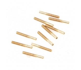 Embout de chape M2, trou Ø1mm 10pcs Mp Jet