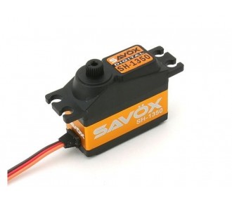 Servo numérique standard Savox SH-1350+ (26g, 4.6kg.cm, 0.11s/60°)