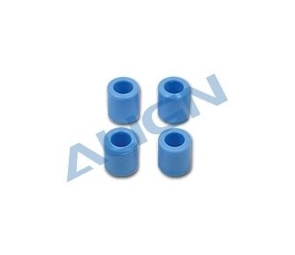 H50052AT - Protectores de deslizamiento negros (4pcs) - TREX 500 Align