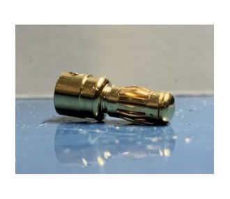 Conector DB3 macho dorado de 3,5 mm - Dualsky