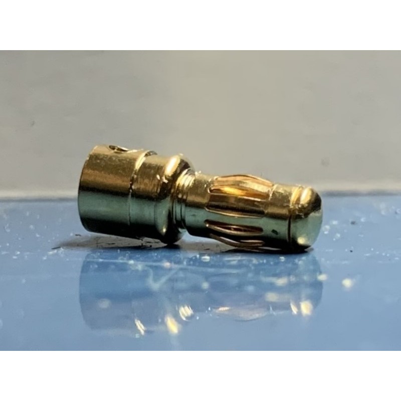 Conector DB3 macho dorado de 3,5 mm - Dualsky