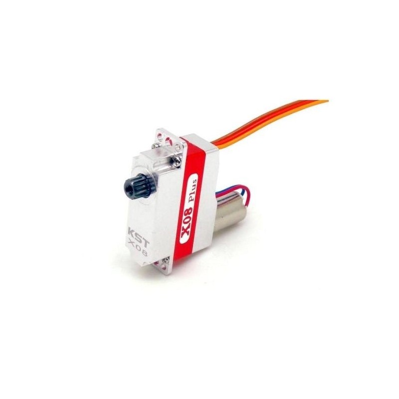 Micro servo KST X08 PLUS MG HV (9.5g, 5.3kg.cm, 0.09s/60°)