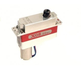 Micro servo KST X08 PLUS MG HV (9.5g, 5.3kg.cm, 0.09s/60°)