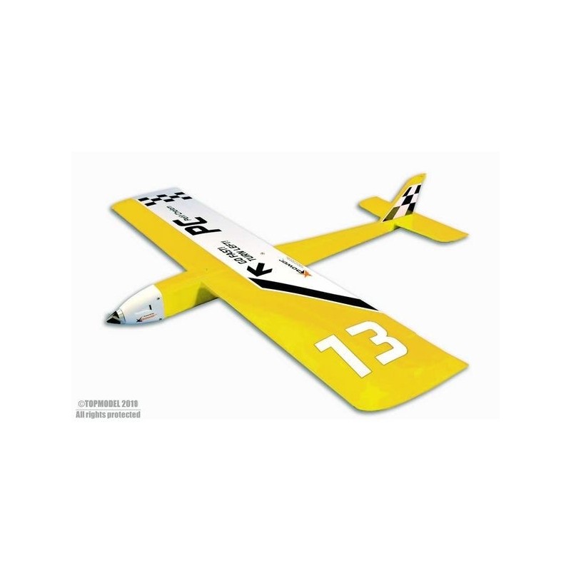 Avion Xpower Petit Chelem jaune fluo ARF env.0,91m