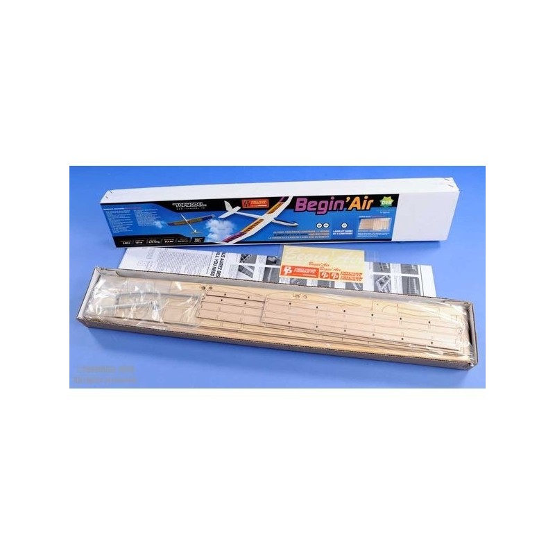 Alianti RC Kit Laser In Legno BEGIN AIR 2 00m Da Costruire FLASH RC