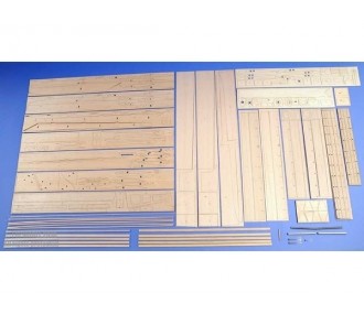 BEGIN'AIR 2,00m wood laser kit to build