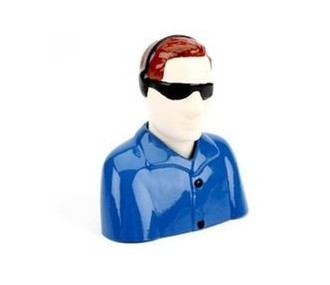 Pilote bleu 1/9 E-Flite