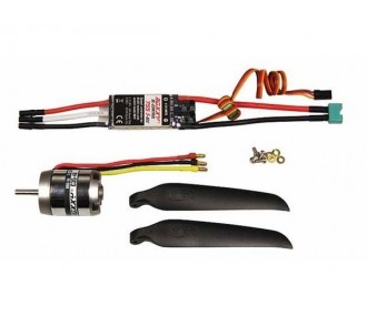 Brushless Funray propulsion set with folding propeller