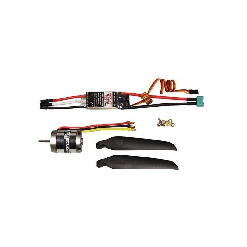 Brushless Funray propulsion set with folding propeller