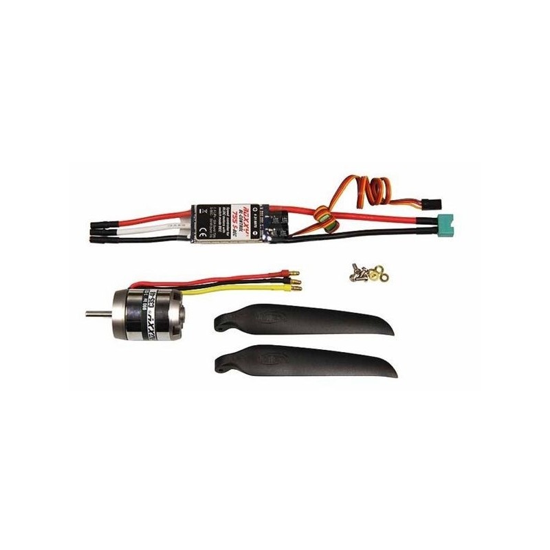 Set propulsion Brushless Funray avec hélice repliable