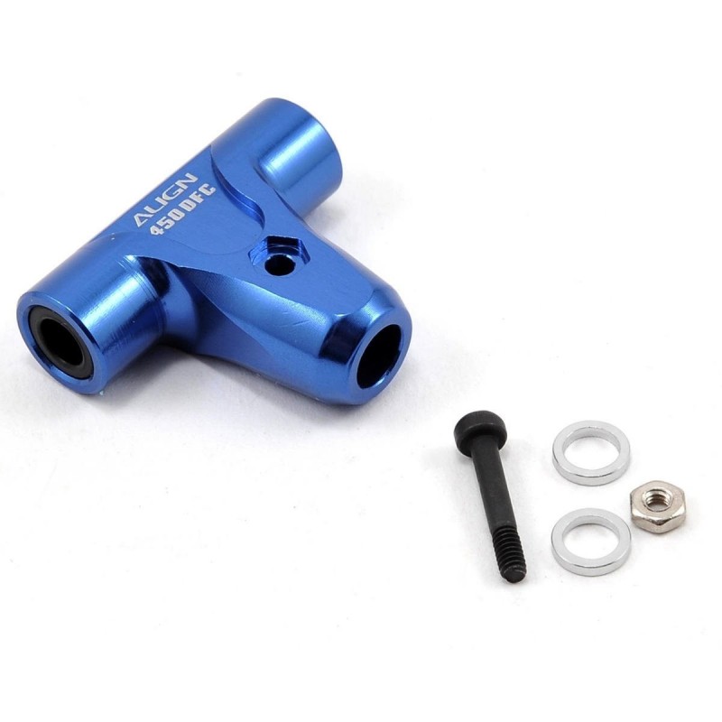 H45163QN - Main Rotor Housing Set/Blue TREX-450L ALIGN