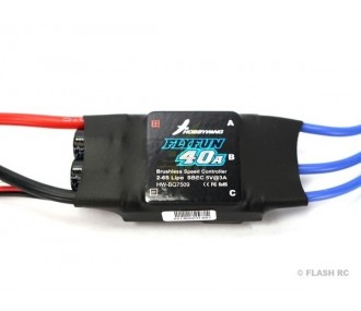 Brushless controller 2-6S 40A BEC FLYFUN V5 HOBBYWING