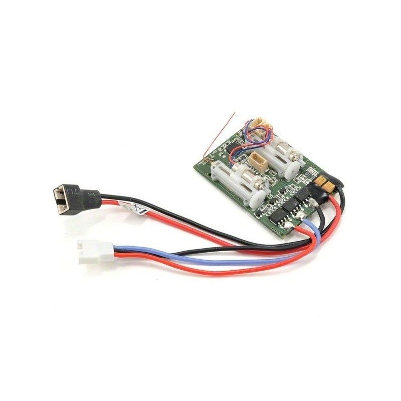 Récepteur Ultra micro AS3X 6 voies + ESC brushless EFLU4864