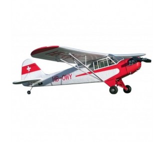 Avion FMS PIPER J3 V2 avec flotteurs PNP env.1.40m