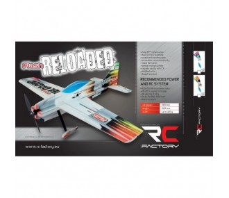 Avion Flash Rainbow env.1.00m Rc Factory