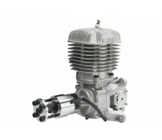 Motor de gasolina 2T OS GT 60 con silenciador