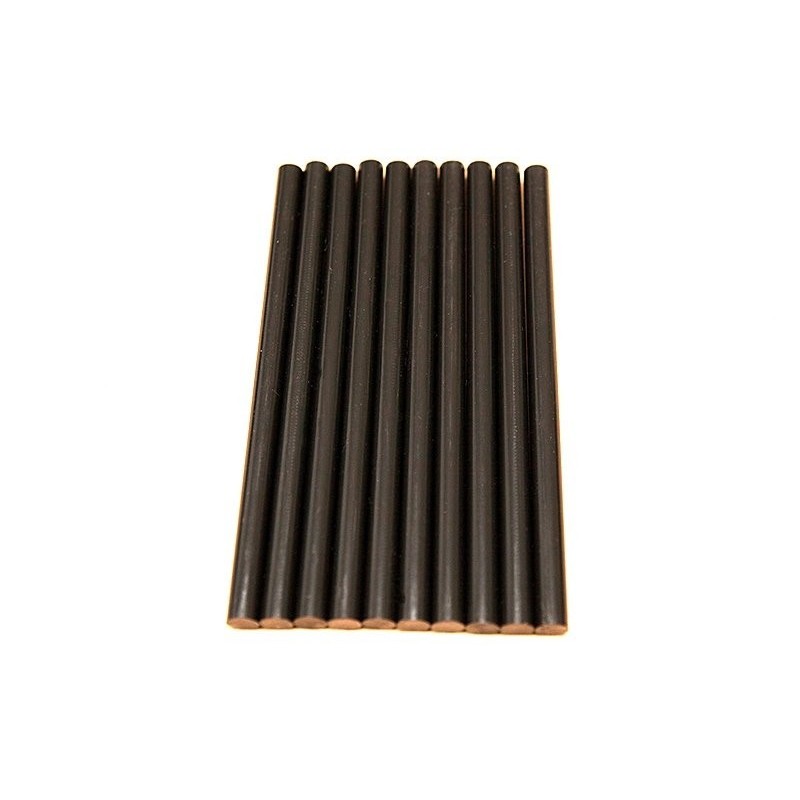 Bâtons de colle noir 11x200mm (10 pcs)