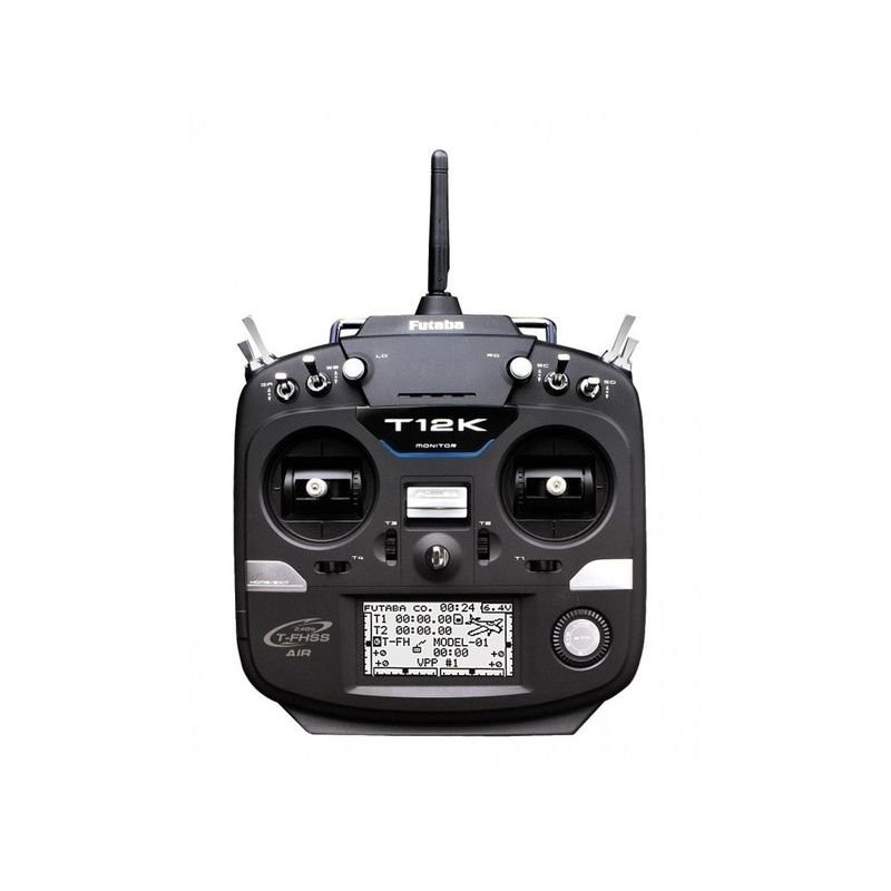 Radio Futaba 12K Mode 2 + 2x R3008SB (avec accu Tx + charger)