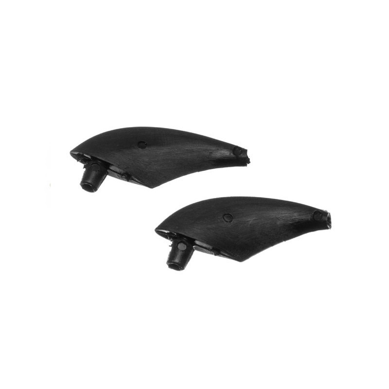 Sortie profilée NOIRE pour antenne Rx 2,4GHz (2 pcs)