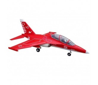 FMS Yak 130 V2 rojo PNP EDF jet aprox 0.88m