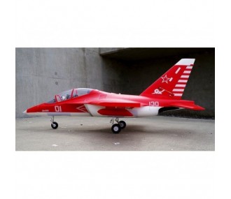 FMS Yak 130 V2 rojo PNP EDF jet aprox 0.88m