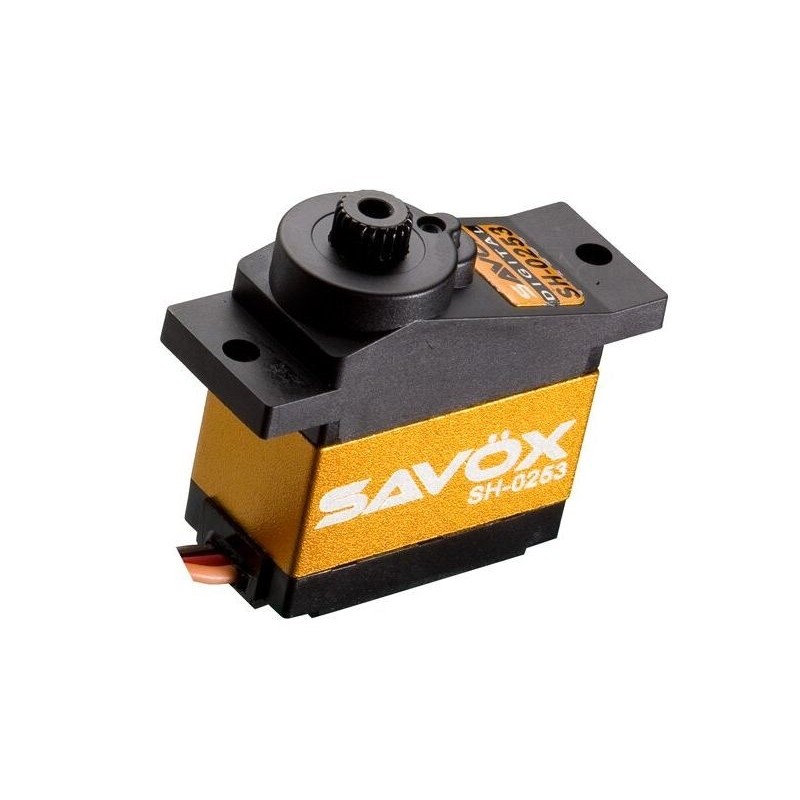 Servo numérique micro Savox SH-0253 (16g, 2.2kg.cm, 0.09s/60°)