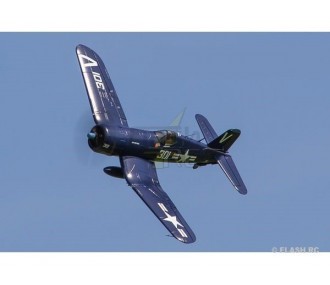 Avión corsario F4U FMS (azul) gigante V3 PNP aprox.1,40m