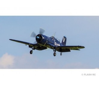 Avión corsario F4U FMS (azul) gigante V3 PNP aprox.1,40m