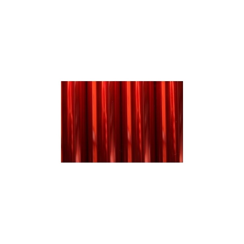 ORACOVER rojo transparente 2m