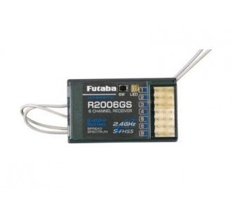 R2006GS 2.4GHZ Futaba 6 Channel FHSS Receiver