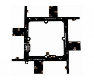 Quadro XL distribution board with 4x soldered BL2.0