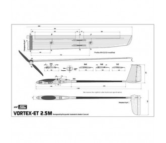 Vortex ET aprox. 2,50m Art Hobby