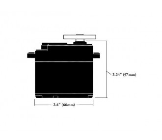 Hitec HS-805MG big size servo (197g, 24.7kg.cm, 0.14s/60°)