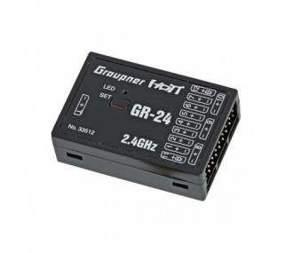 Receptor Graupner GR-24 HoTT de 12 canales a 2,4 GHz