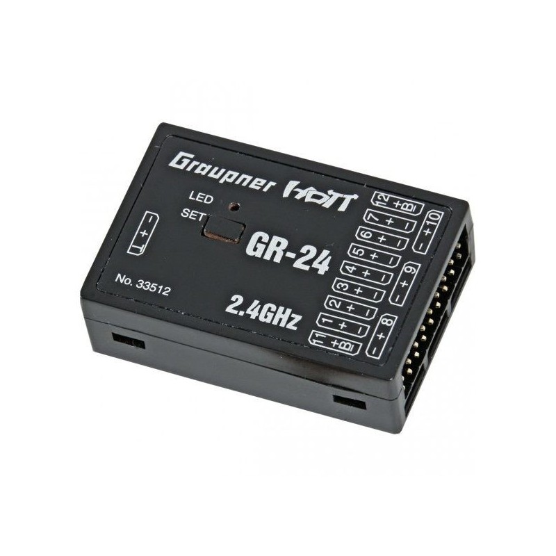 Graupner GR-24 HoTT 12-channel 2.4GHz receiver