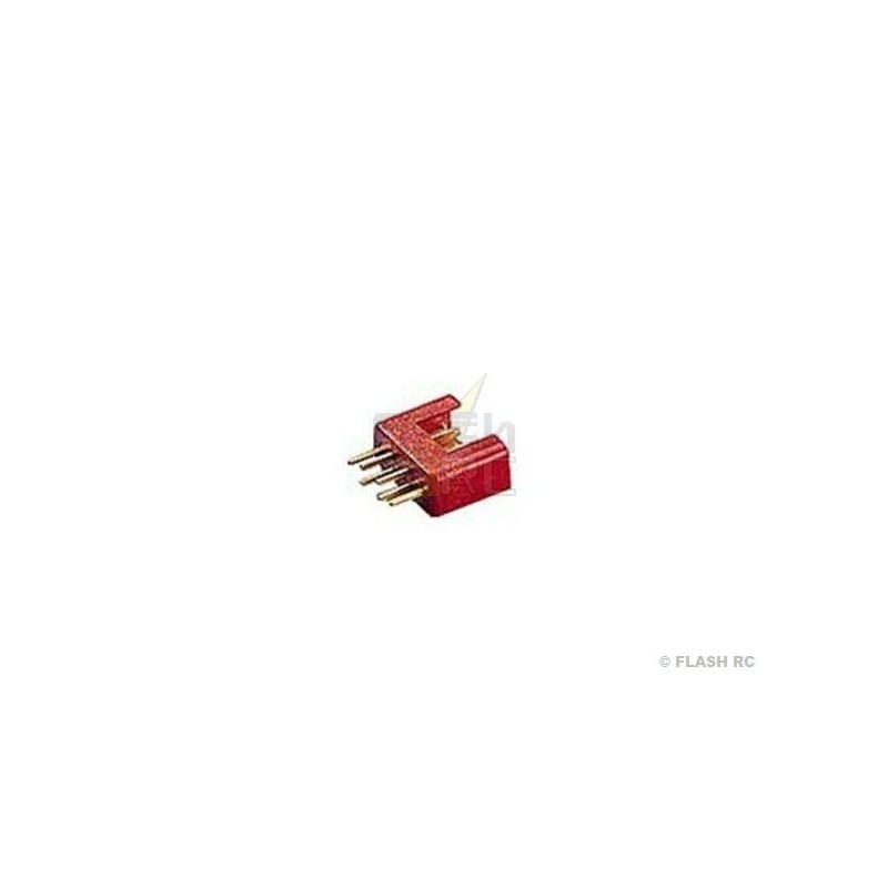 Conector MPX 6 pines macho - Graupner (1 ud.)